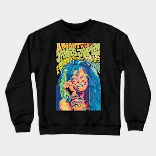 Janis Joplin new 4 Crewneck Sweatshirt